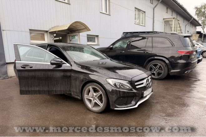 Замена тачпада джойстика Mercedes C-Class W205